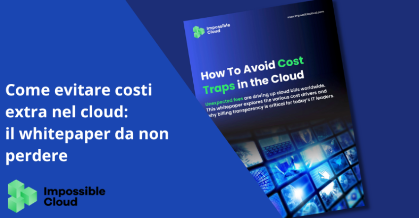 Come evitare costi extra nel cloud: il whitepaper da non perdere 
